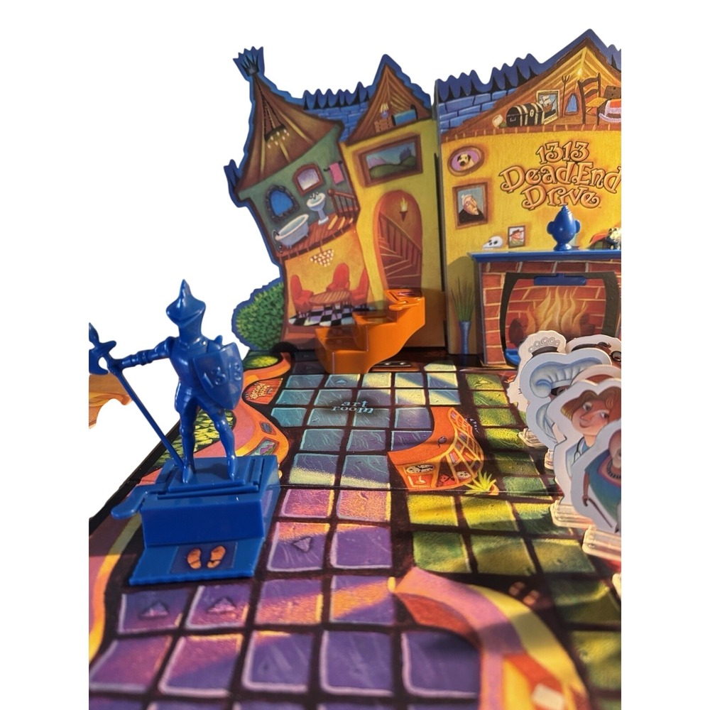 1313 Dead End Drive Board Game 2002 Parker Brothers Complete Mystery Mansion - Picture 6 of 12